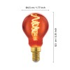 Bec LED E14 4W 2000K 110197