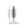 Bec dimabil LED E27 4W 2000K 110275