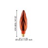 Bec dimabil LED E27 4W 2000K 110277