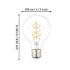 Bec E27-LED-G80 1X7.3W 2700K 806lm 110316