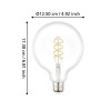 Bec E27-LED-G125 1X7.3W 2700K 806lm 110317