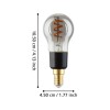 Bec E14-LED-P45 1X4W 2000K 150lm 110323