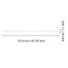 Tub G13-LED-T8-TUBE 15W 3000K 1700lm 110337