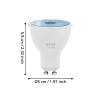 Bec LED GU10 4,9W 2700-6500K 12251