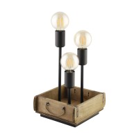 VINTAGE, Black Friday - Veioză vintage WOOTTON 43594, LED-Zone.ro