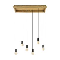 VINTAGE, Black Friday - Lustră vintage WOOTTON 43592, LED-Zone.ro