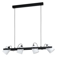 LUSTRE, Black Friday - Lustră HORNWOOD 1 4XE27 IP20 43425, LED-Zone.ro