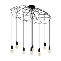 LUSTRE, Black Friday - Lustră HOGSMILL 8XE27 IP20 43322, LED-Zone.ro