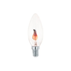 Bec cu efect de flacără E14 1.3W 11848