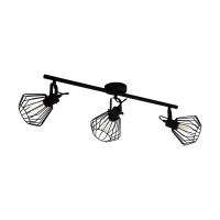 SPOTURI, Black Friday - Spot pe bară TABILLANO 3XE27 IP20 98764, LED-Zone.ro