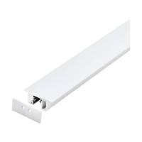 PROFILE SI BENZI LED, Black Friday - Profil aplicat bandă LED, 2m 98972, LED-Zone.ro