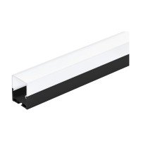 PROFILE SI BENZI LED, Black Friday - Profil aplicat bandă LED, 2m 99012, LED-Zone.ro