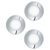 Set 3 spoturi încastrate FUEVA 1 LED 3X2.8W IP20/IP44 98635