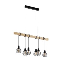 LOFT, Black Friday - Lustră vintage TOWNSHEND 5 43133, LED-Zone.ro