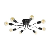 PLAFONIERE, Black Friday - Plafonieră ORAZIO 8XE27 IP20 97985, LED-Zone.ro