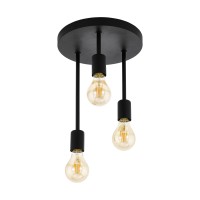 PLAFONIERE, Black Friday - Plafonieră vintage WILMCOTE 43126, LED-Zone.ro