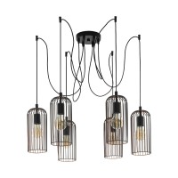 LOFT, Black Friday - Lustră vintage ROCCAMENA 49643, LED-Zone.ro