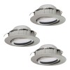 Set 3 spoturi încastrate PINEDA LED 3X4.9W IP20 95853