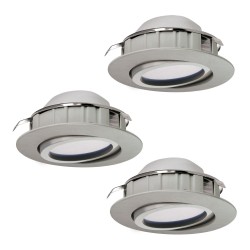 Set 3 spoturi încastrate PINEDA LED 3X4.9W IP20 95853
