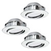 Set 3 spoturi încastrate PINEDA LED 3X4.9W IP20 95852