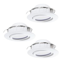 SPOTURI, Black Friday - Set 3 spoturi încastrate PINEDA LED 3X4.9W IP20 95851, LED-Zone.ro