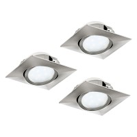 SPOTURI, Black Friday - Set 3 spoturi încastrate PINEDA LED 3X4.9W IP20 95846, LED-Zone.ro
