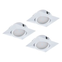 SPOTURI, Black Friday - Set 3 spoturi încastrate PINEDA LED 3X4.9W IP20 95844, LED-Zone.ro
