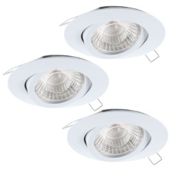 Set 3 spoturi încastrate TEDO 1 3XGU10 95357