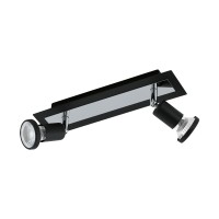 SPOTURI, Black Friday - Spot pe bară SARRIA GU10 2X4.5W IP20 94964, LED-Zone.ro