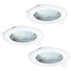 Set 3 spoturi încastrate PENETO GU10 3X2.8W IP20 94235