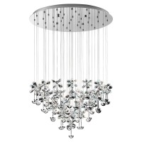 GLAMOUR, Black Friday - Lustră sticlă PIANOPOLI 93661, LED-Zone.ro