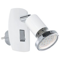 SPOTURI, Black Friday - Spot priză de veghe MINI 4 GU10 2.8W IP20 92925, LED-Zone.ro