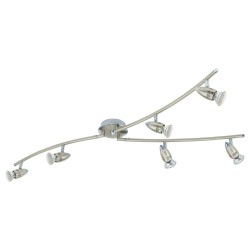 Spot pe bară MAGNUM-LED GU10 6X2.8W IP20 92645