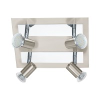 SPOTURI, Black Friday - Spot pe bară ROTTELO GU10 4X4.6W IP20 90916, LED-Zone.ro