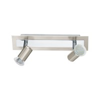 SPOTURI, Black Friday - Spot pe bară ROTTELO GU10 2X4.6W IP20 90915, LED-Zone.ro