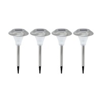 LAMPI SOLARE, Black Friday - Set 4 lămpi solare LED 90636, LED-Zone.ro