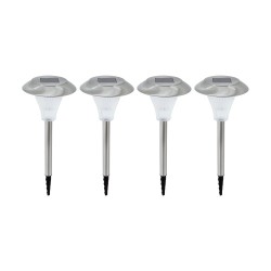 Set 4 lămpi solare LED 90636