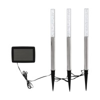 LAMPI SOLARE, Black Friday - Set 3 lămpi solare Z_SOLAR LED-RGB 3X0.06W 48666, LED-Zone.ro