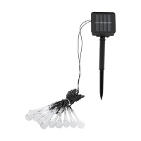 LAMPI SOLARE, Black Friday - Ghirlandă SOLAR RGB 10X0.06W 48653, LED-Zone.ro