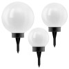 Set 3 lămpi solare LED 48483