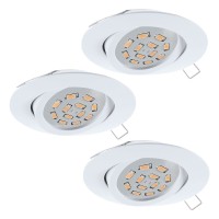 SPOTURI, Black Friday - Set 3 spoturi încastrate TEDO GU10 3X4.6W IP20 31683, LED-Zone.ro