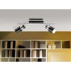 Spot pe bară DAVIDA 1 GU10 2X4.6W IP20 30833