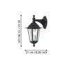 Aplică exterior LATERNA 4 22467