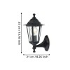 Aplică exterior LATERNA 4 22468