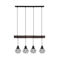 LUSTRE, Black Friday - Lustră HORNINGTOPS 1 4XE27 IP20 43476, LED-Zone.ro