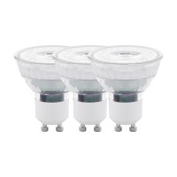 BECURI LED EGLO, Black Friday - Set 3 becuri GU10 3X4.5W 2700K 110151, LED-Zone.ro