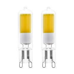 Set 2 becuri LED G9 2X2W 3000K 110152