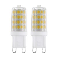 BECURI LED EGLO, Black Friday - Set 2 becuri LED G9 2X3W 4000K 110155, LED-Zone.ro