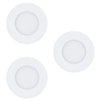 SPOTURI, Black Friday - Set 3 spoturi încastrate FUEVA-Z LED 3X2.8W IP20/IP44 900099, LED-Zone.ro