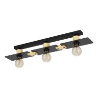 PLAFONIERE, Black Friday - Plafonieră vintage BRAMERTON 43751, LED-Zone.ro